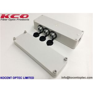 Preuve de fibre optique de l'eau du port PDLC de la fermeture 6 de joint de câble d'ABS montable de FTTA Polonais