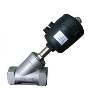 China J611F Hexagon Head Piston Operated Pneumatic Stainless Steel Angle Seat Valve Durable supplier