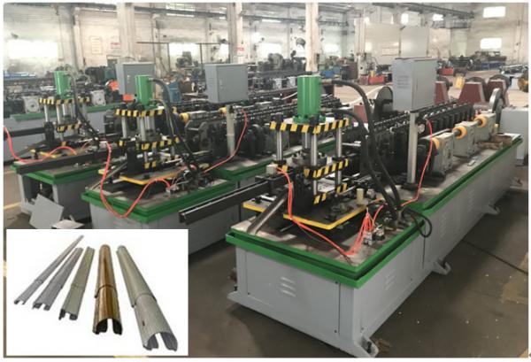 Telescopic Curtain Rail Custom Machine, Track Roll Forming Machine