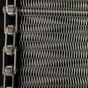 China スパイラル・メッシュ・コンベヤーベルト 50kg - 500kg ロード メタル・メッシュ・ベルト wholesale