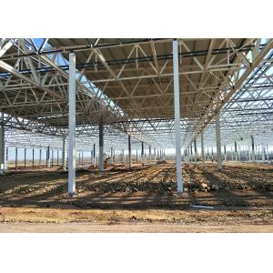 Truss Roof Steel Structure Buildings / Ready Made Structural Steel Workshop