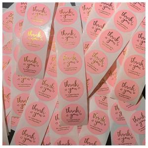 China Self Adhesive Offset Printing Stickers Waterproof  Vinyl Label Stickers supplier