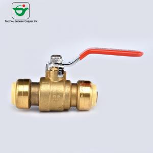 3/4"X3/4'' Chrome Plated Forged Brass Ball Valves For Water