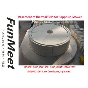 High Temp Thermal Field In Sapphire Grower , HP Basement For Gem Growing Furnace