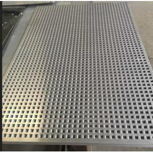 China Light Weight Perforated Metal Mesh With Round Square Hex Hole Pattern supplier