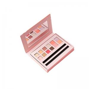 12 Colors Empty Make Up Eyeshadow Palette With Mirror 183g