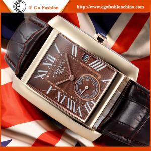 063A Fashion European Hotsale Watches Women Luxury Watch Rose Gold Square Quartz Watch New