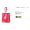 China STRIPED GROCERY TOTE, eco-friendly, reusable, durable, recyclable and biodegradable,moistureproof, BAGEASE, PAC, PAK, PK wholesale
