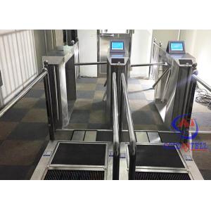 Full Automatic Stainless Steel Turnstile Door Access Turnstiles 600mm Face Recognition