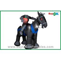 China Party Decoration Inflatable Horse / Knight Huge Inflatable Kids Toys Oxford Cloth on sale