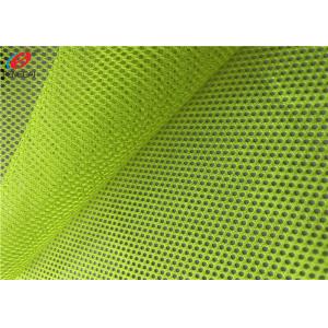 China Reflective Polyester Mesh Uniform Fabric Fluorescent Material Fabric supplier