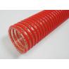 4 Inch Spiral Reinforced Flexible PVC Heavy Duty Pipe Hose For Sand Blast