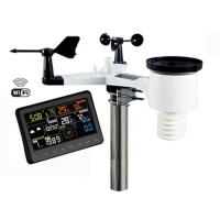 China Wireless Wifi Automatic Weather Station with 868 MHz Frequency and Rain Volume Display on sale