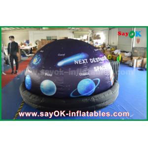 ROHS Full Print With Start Inflatable Planetarium Dome Tent For Movie Projection