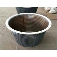 China Upgrade Your Filtration System with Wedge Wire Screen Slot Opening 0.02mm-15mm on sale
