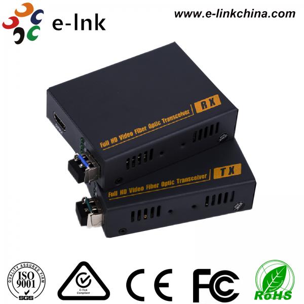 4K * 2K Compliance HDMI Over Fiber Optic Extender , Hdmi To Fiber Optical