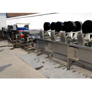 China OEM Vegetable Processor Machine , Food Dryer Machine Adjustable Running Speed supplier