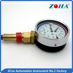 Dial Boiler Thermometer Temperature Gauge / Mini Combined Temperature And Pressure Gauge