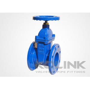 China Cast Iron Resilient Seated Gate Valve Encapsulated Disc Non-rising Stem supplier