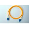 Lc Fiber Optic Patch Cord , Fiber Optic Network Cable Customized Length