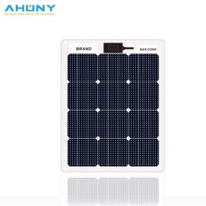 China Panel solar bifacial Semi rígido 40W Walking Step Drive En el panel solar solar de energía solar IBC Flex supplier