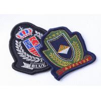 China Custom Embroidered Military Patches Beret Cap Badge , Cool Military Hat Patches on sale