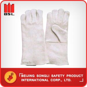 SLG-402G cow split leather welding gloves