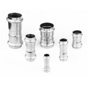 Sanitary Press Fit Plumbing Fittings DN15mm - DN50mm Nickel White Color