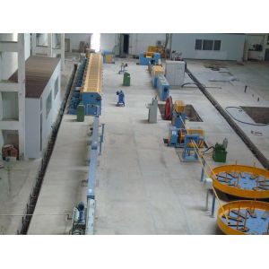 China 77B 82B PC Strand Machine Wire Induction Heating Equipment With Indent Surface on sale