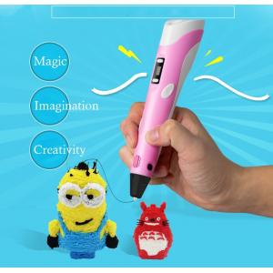 China 3D Free Filament For Kids Christmas,3D Printing Pen 1.75mm ABS/PLA Smart 3D Drawing Pen wholesale