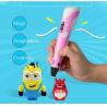 China 3D Free Filament For Kids Christmas,3D Printing Pen 1.75mm ABS/PLA Smart 3D Drawing Pen wholesale