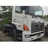 6X4 Hino 500 700 Tractor Truck , Japan Used Truck Head Trailer For Sale With