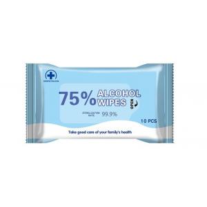 China Antibacterial Disposable Alcohol Wet Wipes Cotton Pad Biodegradable supplier