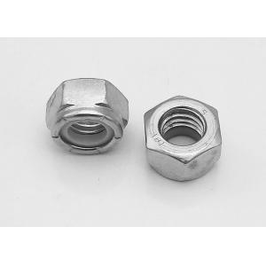 China lock-nut Yellow Zinc Plated Hex Head Nuts , Metric Prevailing Torque Lock Nut M3 - M64 supplier