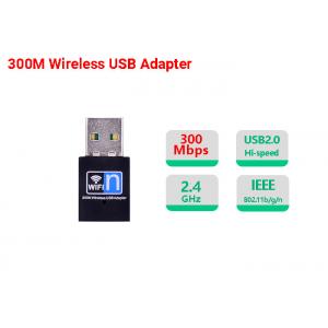 2.4Ghz 300Mbps Wireless USB WiFi Adapter Network Card USB2.0 High Speed