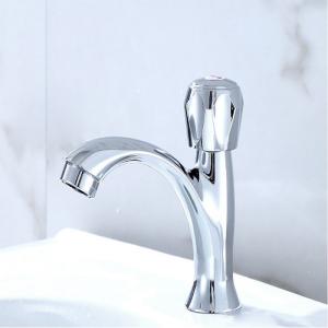 Zinc Single Cold Water Basin Tap Single Handle Bathroom Basin Faucets