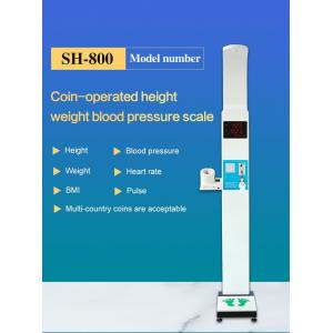 Led Display Blood Pressure Heart Rate Height Weight Scale Physical Examination Equipment