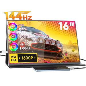 China 144Hz SRGB 2.5K QHD Viajes Portable Monitoreo de juegos móviles HDR Ultrafinos supplier