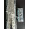Welded Seam Perforated Stainless Tube , Round Hole Perforated Filter Tube