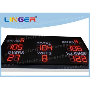 China 8'' 200mm Height Cricket Digital Score Display Board With PVC Controller Box supplier