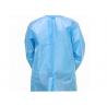 PP PE Non Woven Velcro Collar Disposable Protective Clothing