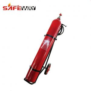 RED CO2 Fire Extinguisher Carbon 20kg Wheeled Gross Weight 38kg