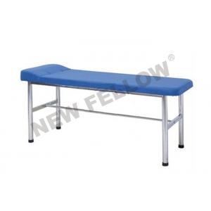 China Flat Stainless Steel Medical Exam Tables Hospital Examination Bed With Paper Roll supplier