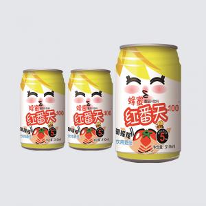China Honey Flavored Unsalted Tomato Juice 310ml 6mg Sodium Per 100ml supplier