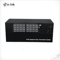 China F/O FXO FXS Analog Fiber Optic Accessories Telephone Line Converter 64Ch on sale