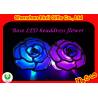 Juguetes que destellan del LED flor del tocado de 55 * de 20m m Bule Rose LED