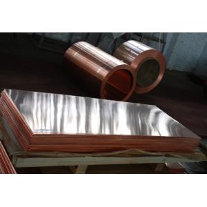 China Polished Surface Thick Copper Plate , 3mm Copper Plate High Conductivity supplier