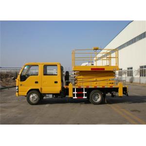China High Speed 22M Height Telescopic Mobile Aerial Work Platform Truck 4x2 Drive supplier