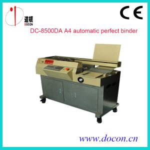 China DC-8500DA automatic glue binding machine,book binding machine supplier