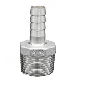 Seamless Male Threaded Socket Stainless Steel Hydraulic Hose Connector Nipple